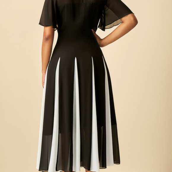 Black and White Maxi Dresses 1 Left! Size M - Picture 3 of 4